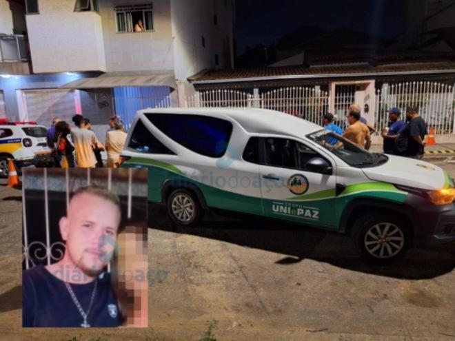 Eric chegou a correr, mas caiu a cerca de 50 metros do bar onde foi atingido pelo assassino e morreu