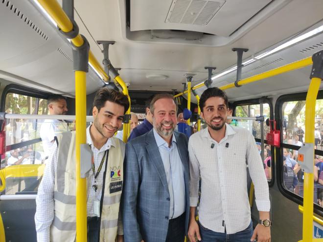 Léo Patrick, Alexandre Silveira e Gustavo Nunes
