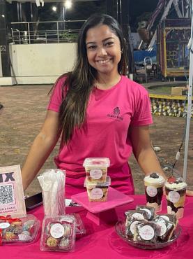 Maria Luiza Lopes Bernardo tem apenas 20 anos de idade 