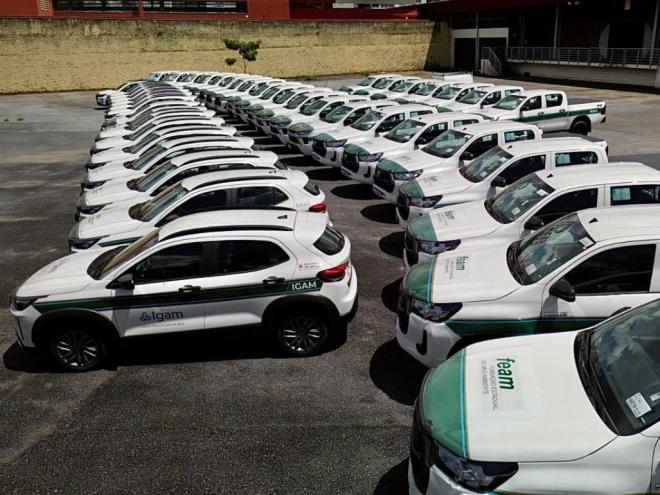 Os 47 veículos foram adquiridos com o investimento de R$ 9,4 milhões, viabilizado por meio de recursos provenientes de Termo de Ajustamento de Conduta (TAC) firmado com a mineradora Vale