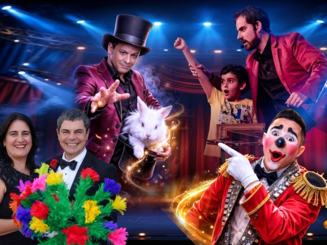 Descobertas, diversão, ilusionismo e gargalhadas para toda a família em ''A Comédia Mágica Kids''