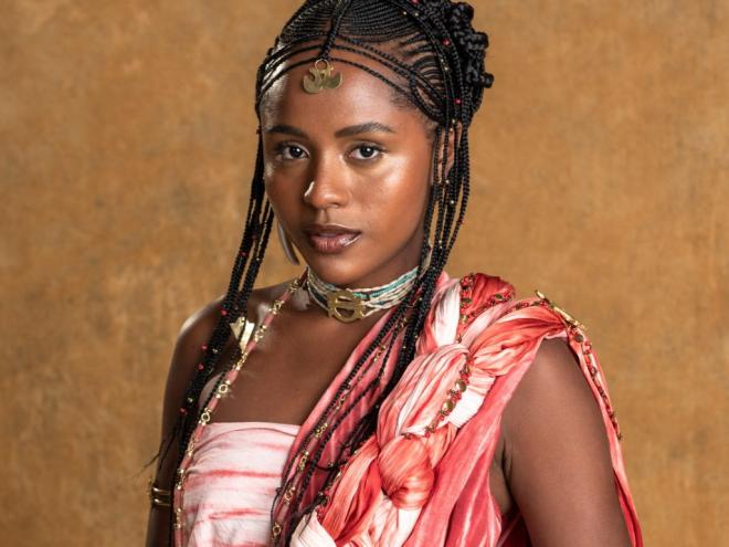 Alika (Duda Santos) é a herdeira do trono