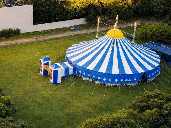 A estrutura será apresentada em breve à comunidade: ''sonho ganhando vida''