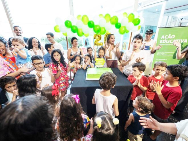 Programação comemorativa patrocinada pela Usiminas oferece contação de história e premiação de leitores