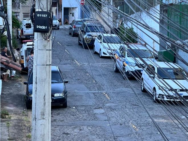 Bairro Esperança também foi alvo da operação deflagrada hoje 