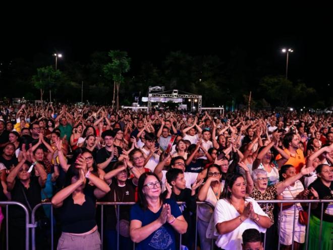 Segundo o governo de Ipatinga, neste ano foi batido o recorde de público na comemoração do aniversário da cidade