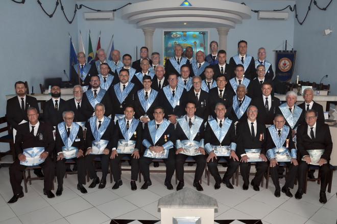 Nesses 50 anos, esta Loja Maçônica contou com a liderança de 21 presidentes, em um total de 27 mandatos 