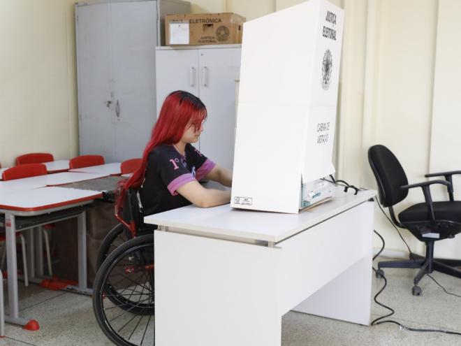  Ao todo, são 4.908 eleitores com deficiência aptos a participar do pleito em outubro