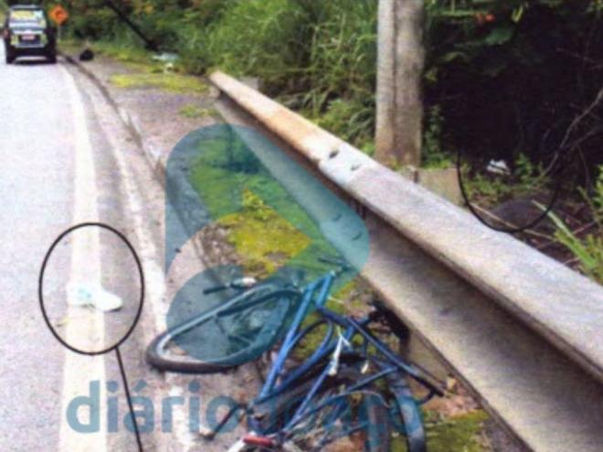 Imagem feita pela perícia no dia dos fatos
