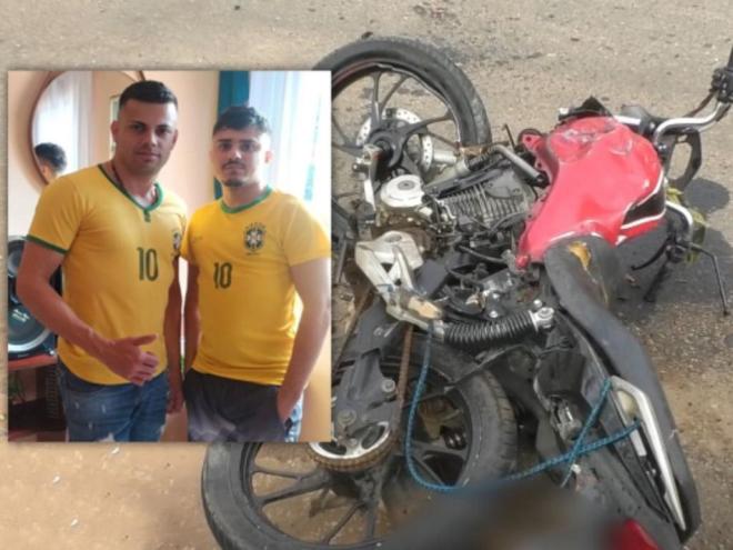 A colisão provocou a morte dos irmãos William Oliveira Almeida, de 29 anos, e Wellington Oliveira Almeida, de 31 anos