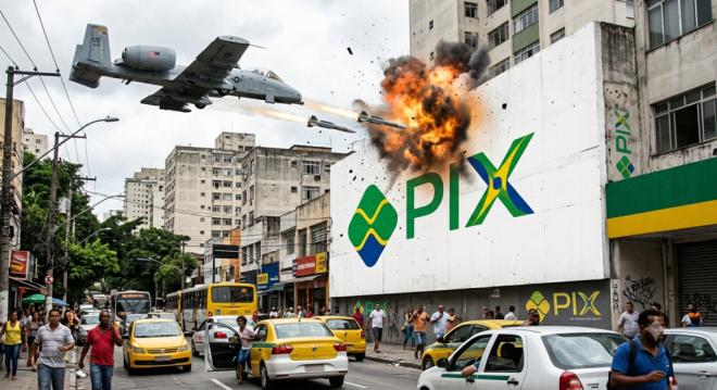 O governo dos Estados Unidos sustenta que o Brasil favorece o Pix em detrimento de empresas privadas estadunidenses, que oferecem serviços concorrentes de pagamento eletrônico, como operadoras de cartões de crédito e débito e empresas de tecnologia de pagamentos