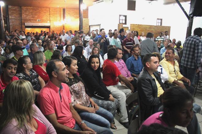 Salão de festas no bairro Bom Jesus sediou a convenção do partido