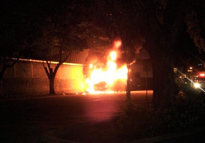 Veículo foi parado na entrada da avenida Altina Gonçalves, no Iguaçu 