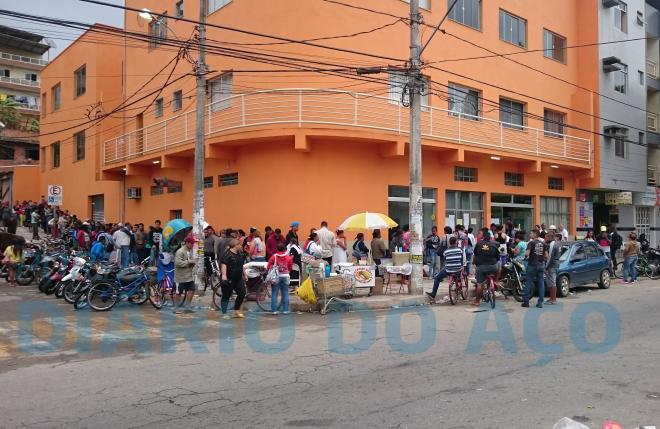 Inscrições foram realizadas de terça-feira a quinta-feira 