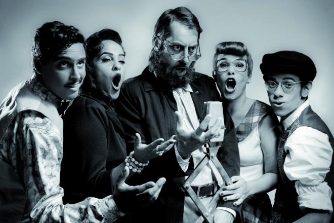 Grupo Maria Cutia, em Oficina de Sabão”