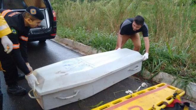 Mulher do motorista morre no acidente