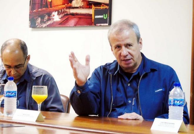 Sérgio Leite tem a preferência do grupo Ternium 