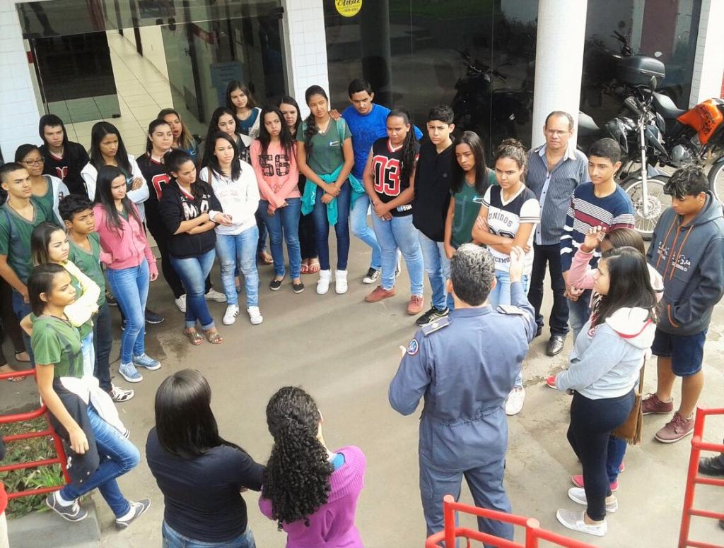 Socorristas na Escola  é um projeto da 3ª Cia Independente do CBMMG