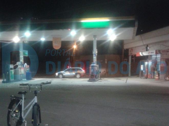 Este posto de combustíveis, no Bom Jardim, também foi alvo de bandidos na noite do feriado de Finados