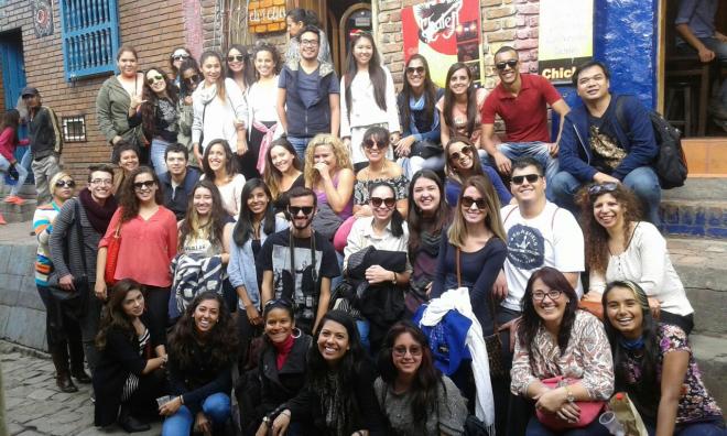 17 estudantes do Unileste participaram do intercâmbio realizado na Universidade de La Salle, em Bogotá