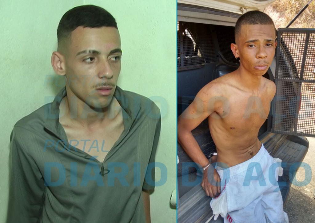 Marcos Vinícius foi preso no cerco ao carro roubado e Igor Samora, no dia seguinte