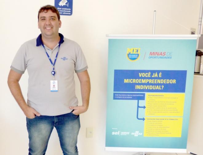 Feliphe Borges da Costa explicou sobre a formalização de empreendedores 