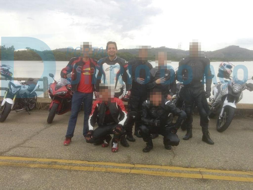 Demetrius participava sempre de passeios e encontros com grupo de amigos, todos motociclistas