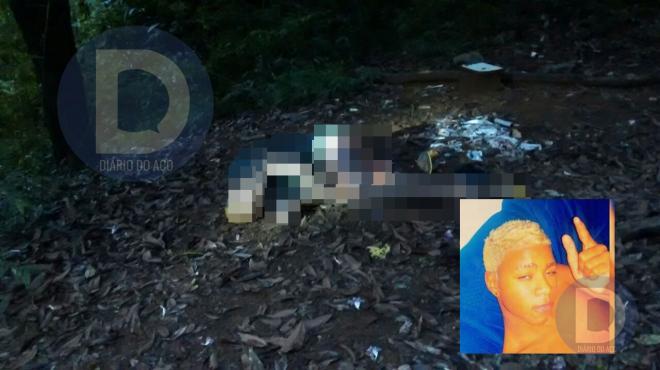 A vítima foi encontrada caída, em meio a um matagal, no bairro Novo Horizonte