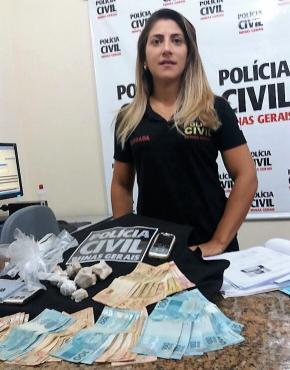 A delegada da PC, Tatiana Neves coordenou a investigação