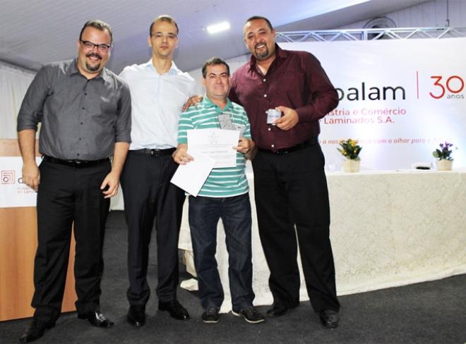 Paulo Sérgio Pollastreli e diretoria da Cipalam