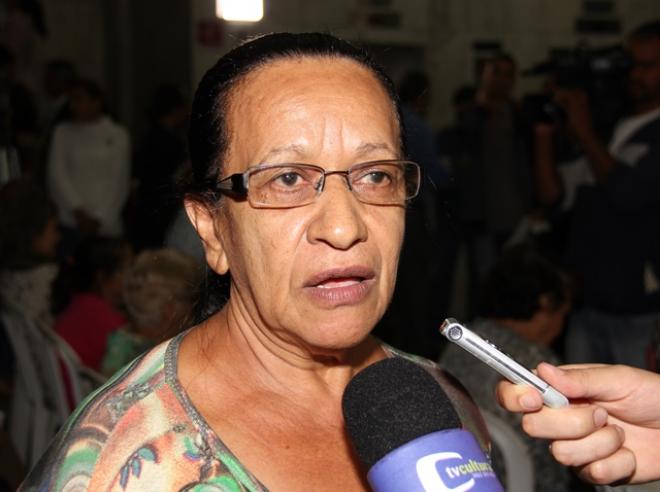 Joselina Pedrosa da Silva aguarda a cirurgia de glaucoma há dois anos