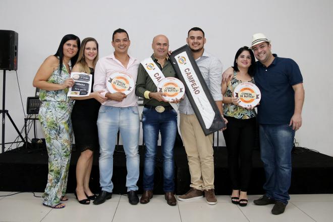 Os vencedores: Oficina (3º), Galpão (1º) e Mistura Fina (2º)