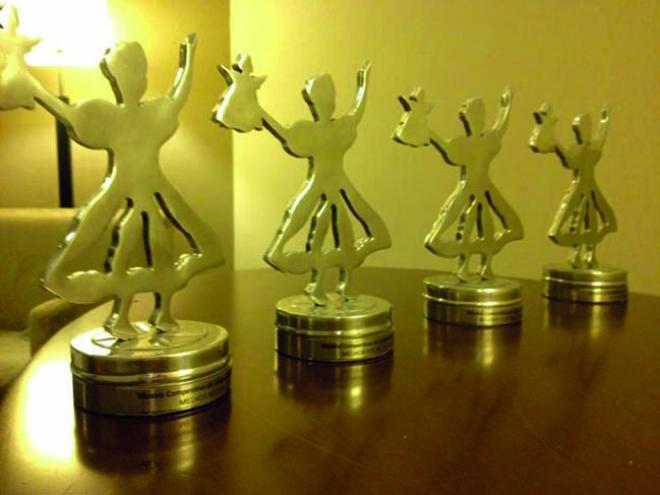 I filme abiscoitou quatro troféus