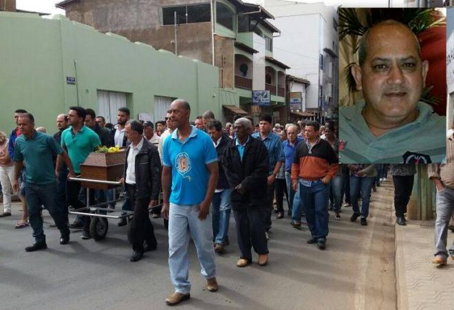 O vigilante Leonardo foi sepultado em Santa Margarida 