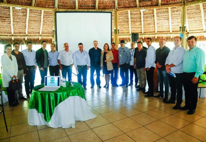 Cafe executivo com os prefeitos AMVA