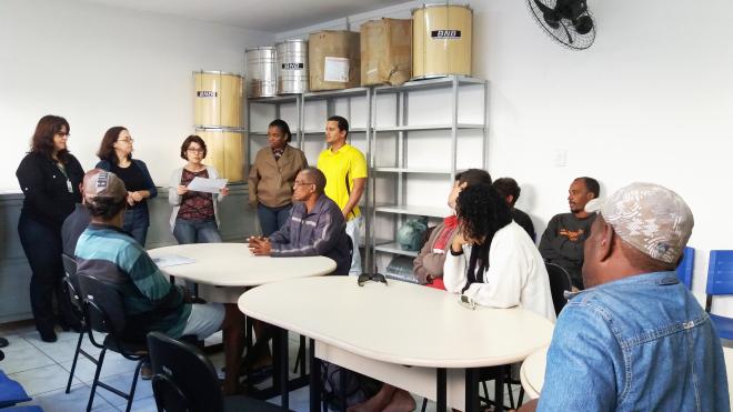 Encontro serviu para esclarecer os serviços prestados pelo Centro Pop
