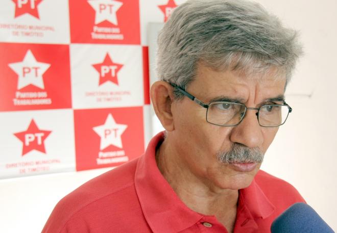 Jardel Lopes é coordenador regional do PT