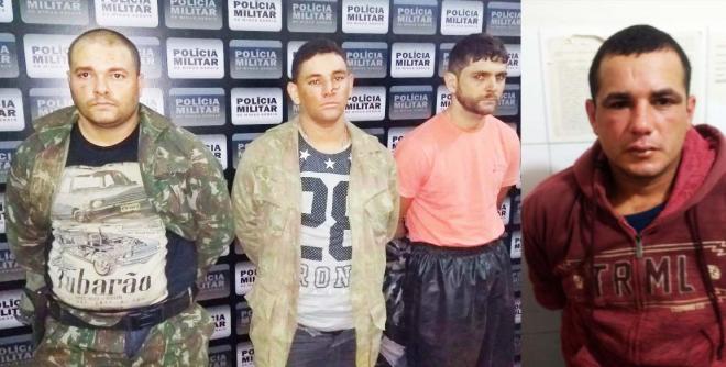 Soma das penas de Josimar Rodrigues, Wesley Rosa, Sirlane Ferreira e Daniel Aguiar passa de 230 anos de cadeia 