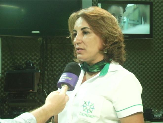 Antônia Toledo detalhou a ação social promovida pela Consep 