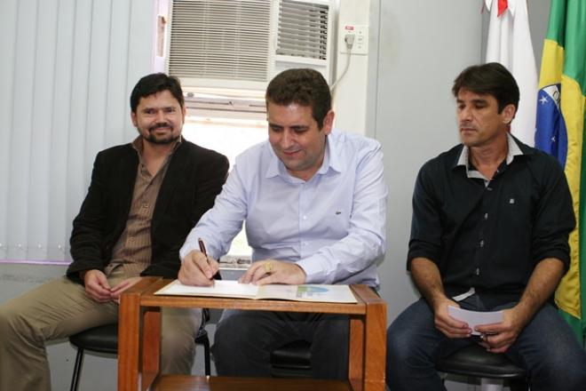 O primeiro passo para os trabalhos de sustentabilidade foi uma reunião com alguns secretários da equipe de governo