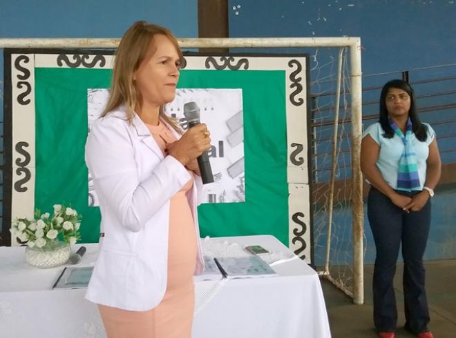 A prefeita de Santana do Paraíso, Luzia de Melo, está com grandes expectativas para o ano escolar e letivo 2018