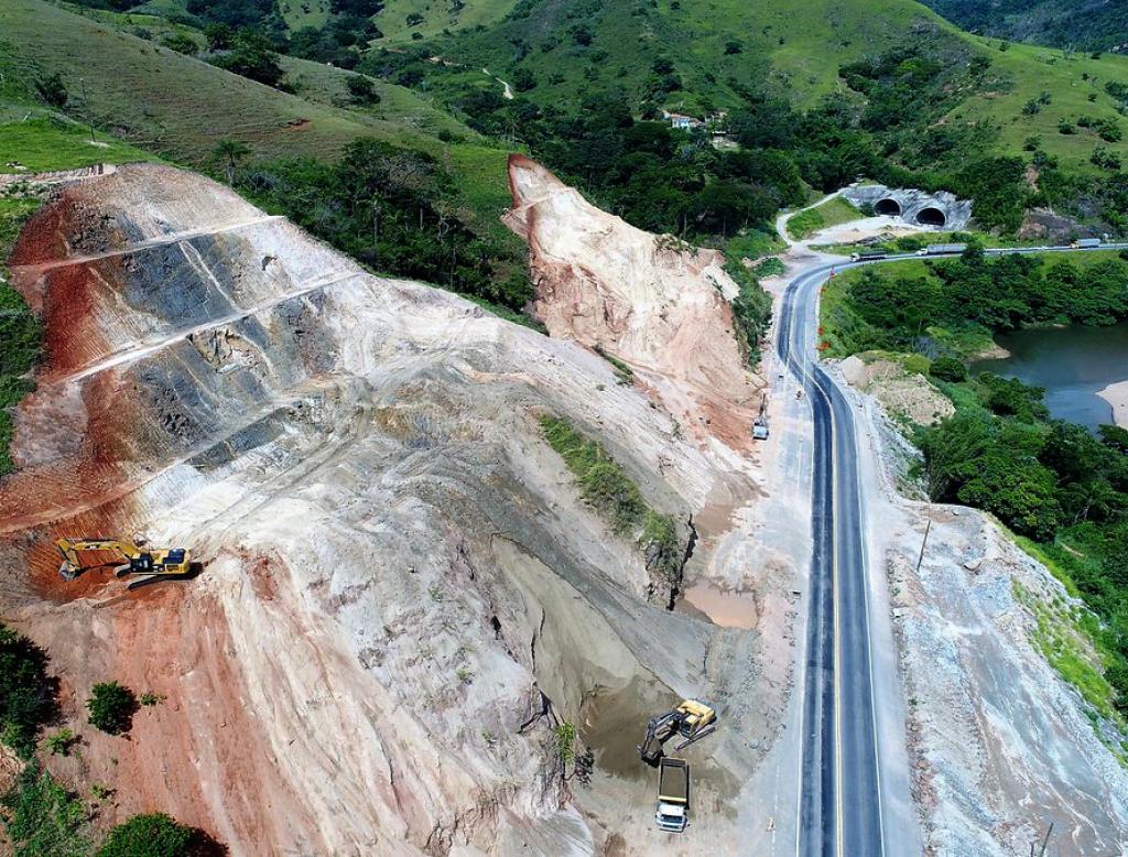 Interrupção ocorrerá nesse trecho em obra, em Antônio Dias 