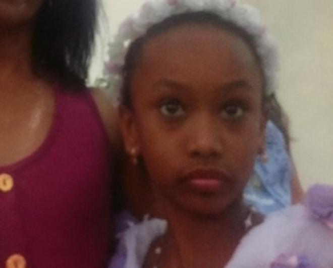 Raiane Aparecida Cândida tinha 10 anos, quando vítima da crueldade de um homem 