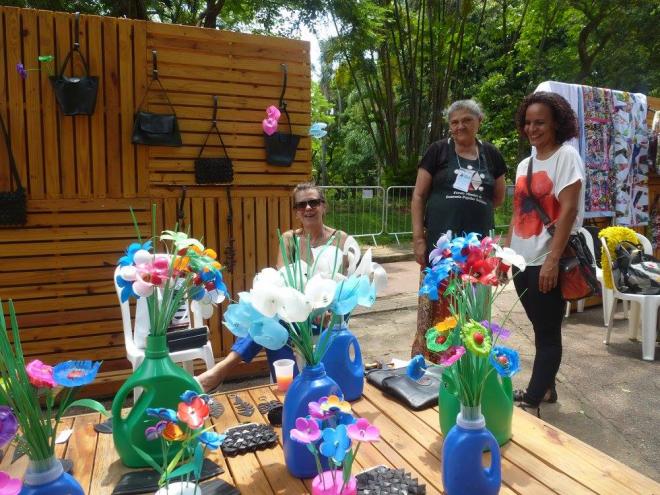 O salão terá oficinas de materiais recicláveis