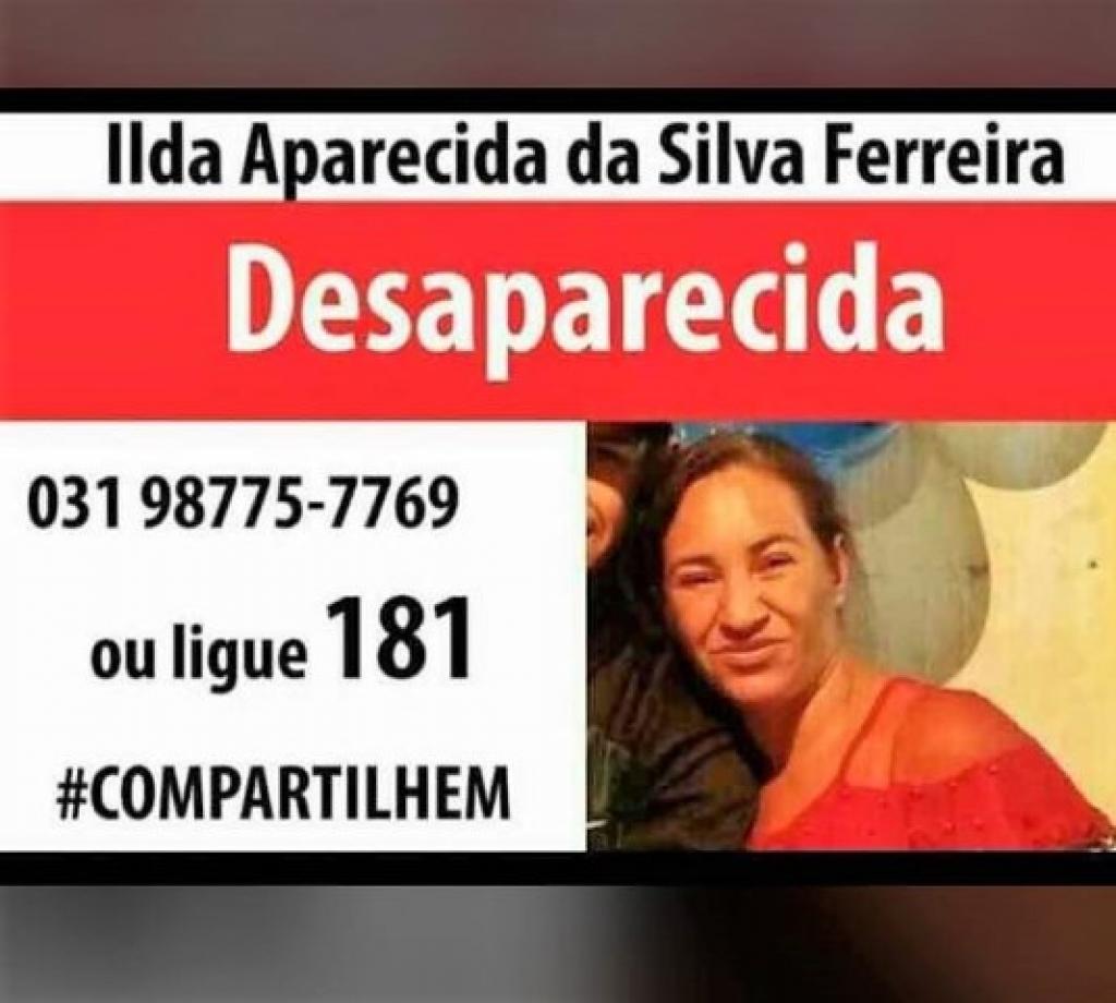A dona de casa Ilda Aparecida da Silva Ferreira se encontrava desaparecida desde o último dia 24 de abril