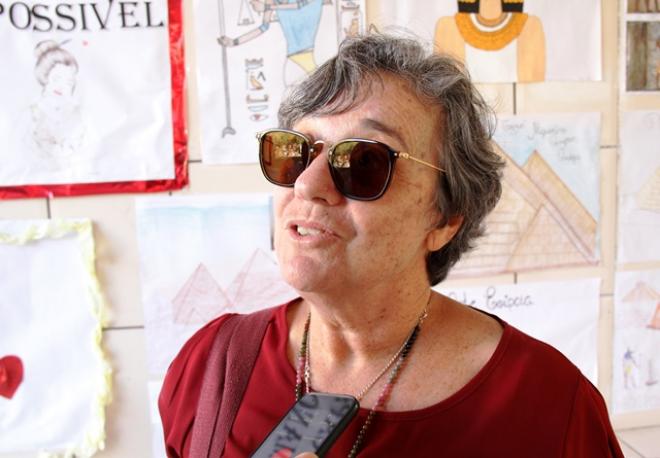 Ângela Torres, 70 anos, aposentada