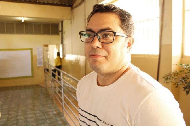 Diego Moreira, 40 anos, professor