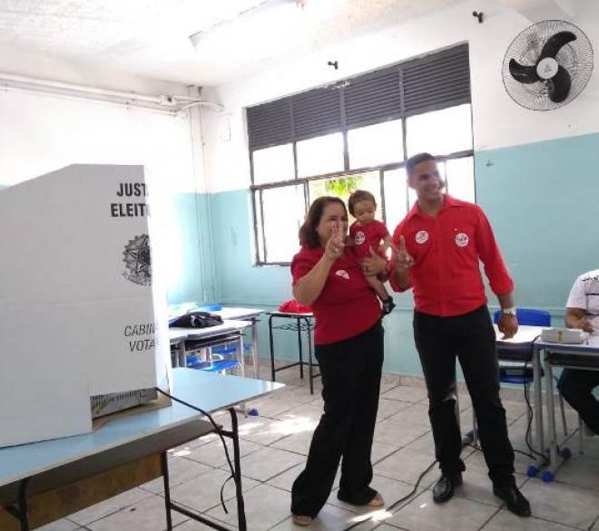 Lene Teixeira ficou em quinto lugar na disputa eleitoral