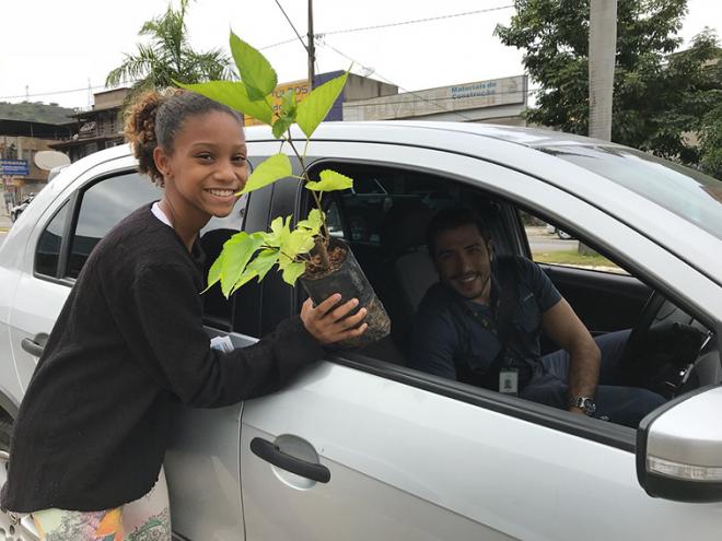 Alunos das escolas públicas participam de blitz educativas