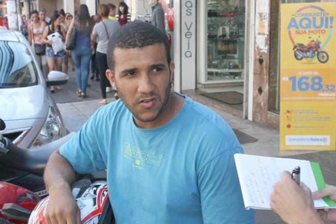 Marcos Vinícius Souza, de 28 anos, autônomo